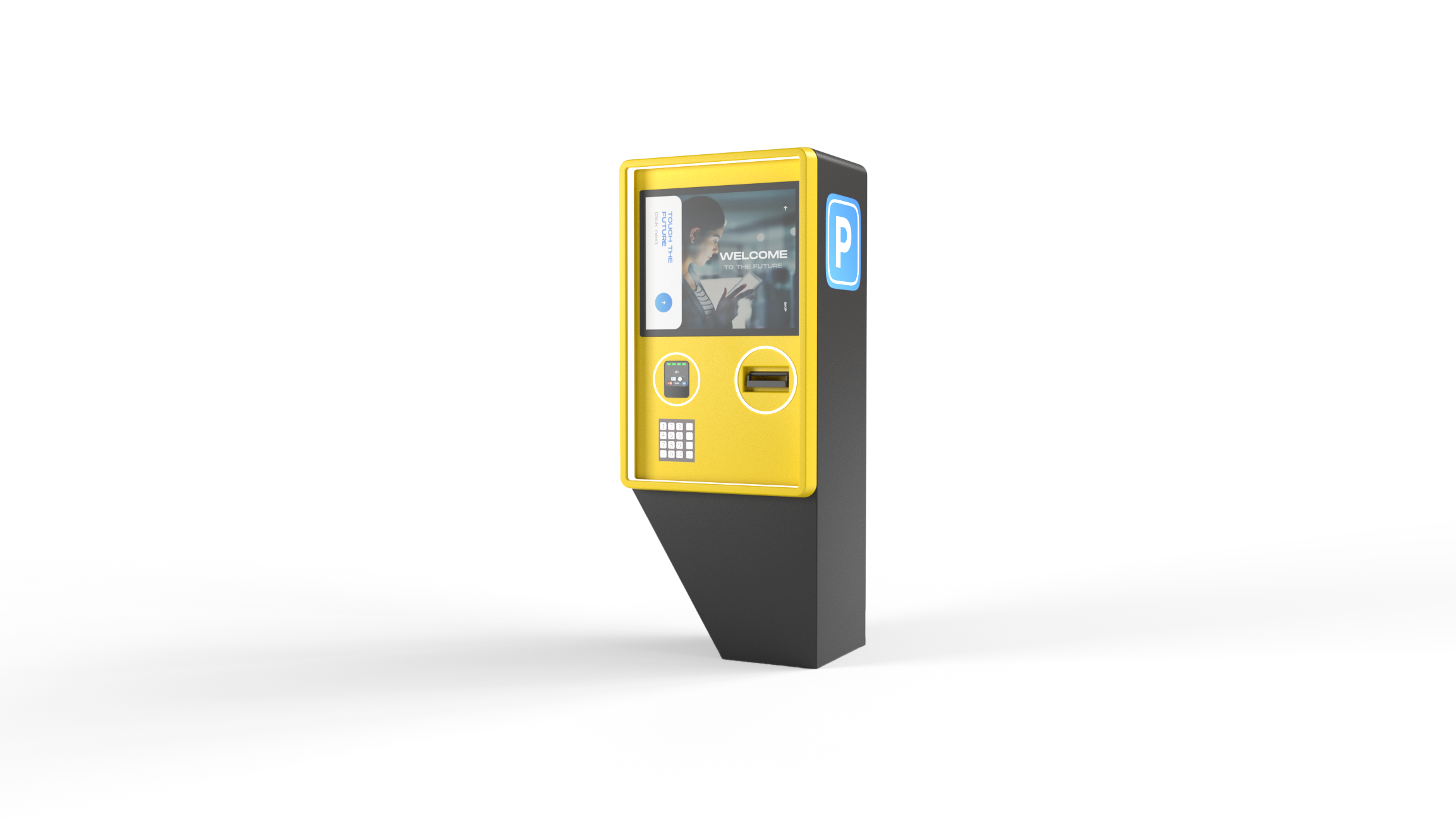 Parking kiosk Slim