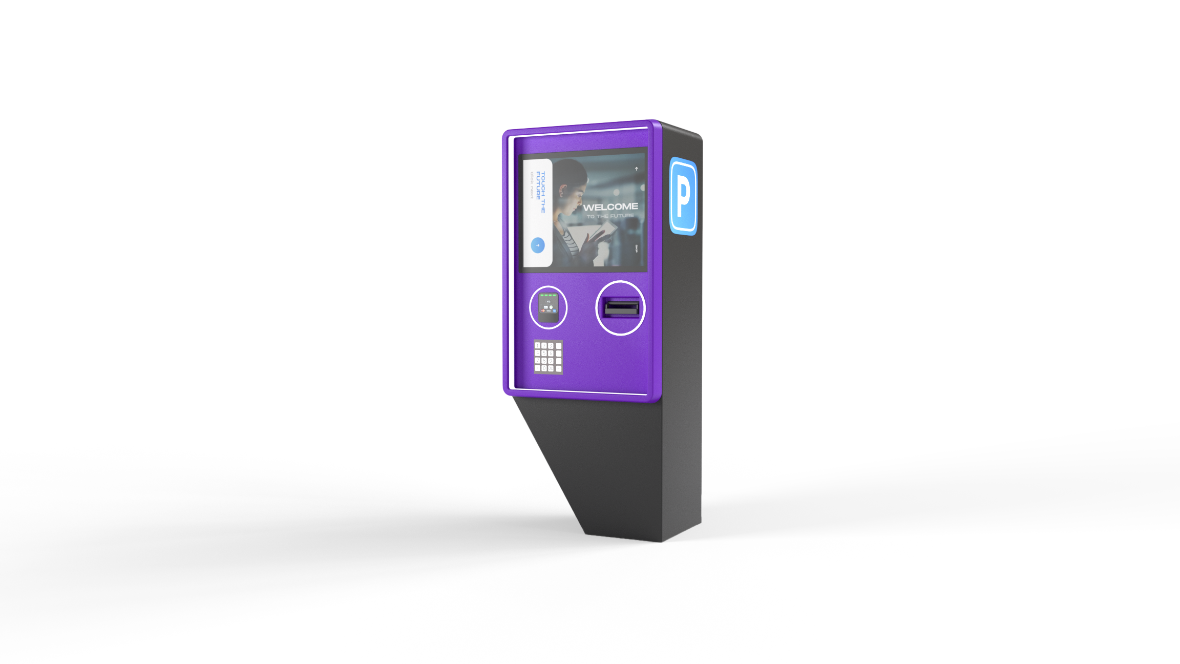 Parking kiosk Slim