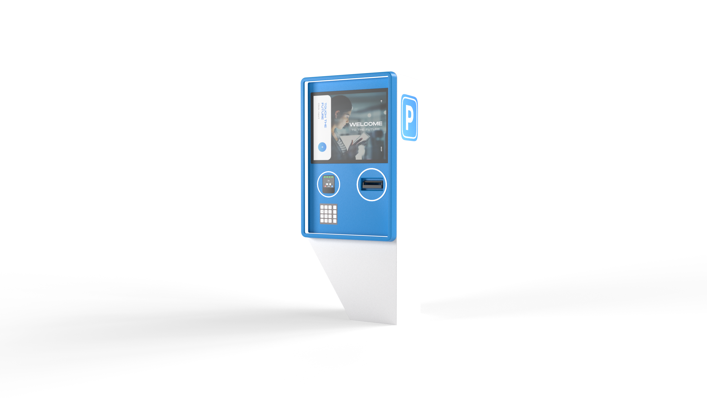 Parking kiosk Slim