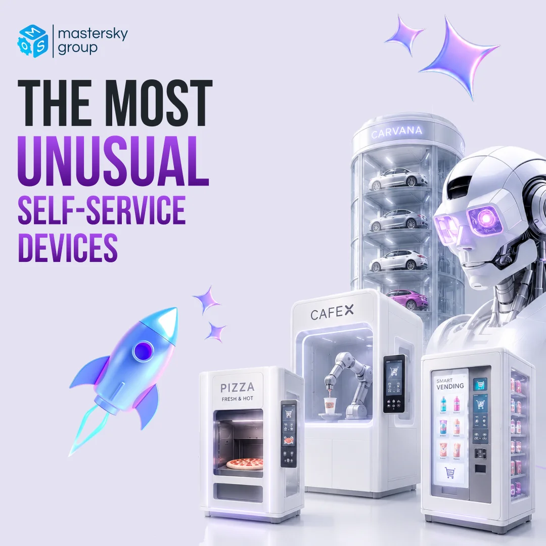 The most unusual self-service devices